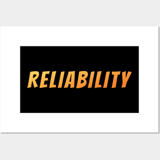 Reliability Realm Tee Posters and Art